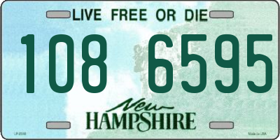 NH license plate 1086595