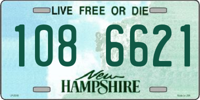 NH license plate 1086621