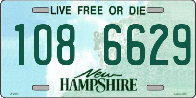 NH license plate 1086629