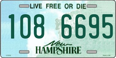 NH license plate 1086695