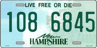 NH license plate 1086845