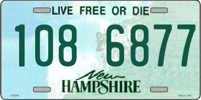 NH license plate 1086877