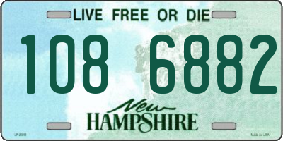 NH license plate 1086882