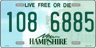NH license plate 1086885