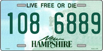NH license plate 1086889