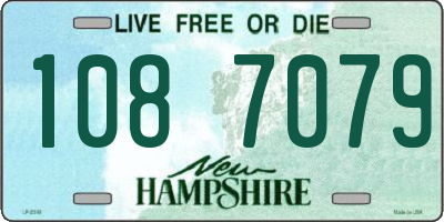 NH license plate 1087079
