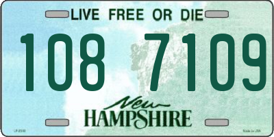 NH license plate 1087109
