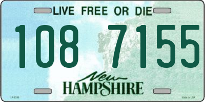 NH license plate 1087155