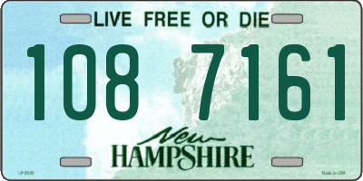 NH license plate 1087161