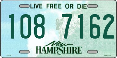 NH license plate 1087162