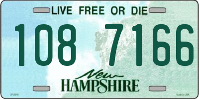 NH license plate 1087166