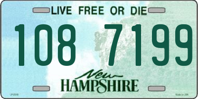 NH license plate 1087199