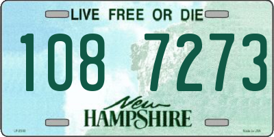 NH license plate 1087273