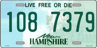 NH license plate 1087379