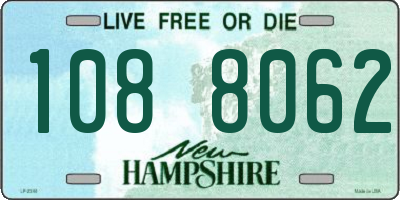 NH license plate 1088062