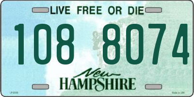 NH license plate 1088074