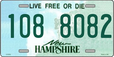 NH license plate 1088082