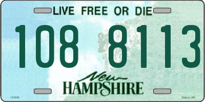 NH license plate 1088113