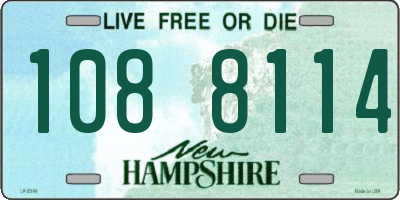 NH license plate 1088114
