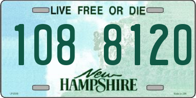 NH license plate 1088120