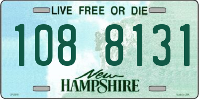 NH license plate 1088131