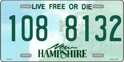 NH license plate 1088132