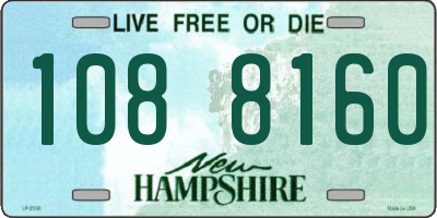 NH license plate 1088160