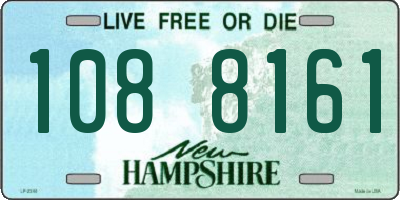 NH license plate 1088161