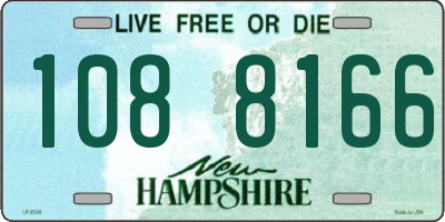 NH license plate 1088166