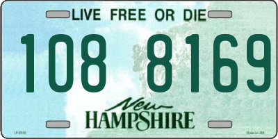 NH license plate 1088169