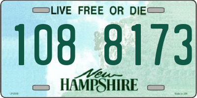 NH license plate 1088173