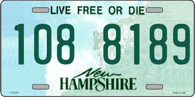 NH license plate 1088189