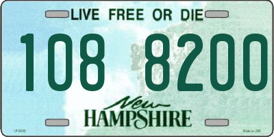 NH license plate 1088200