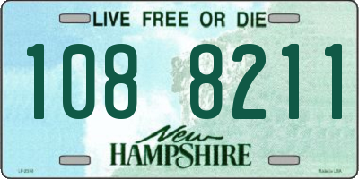NH license plate 1088211