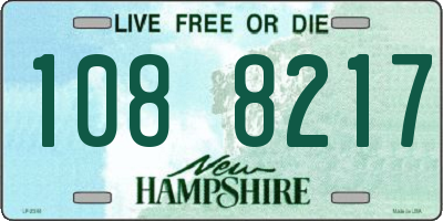 NH license plate 1088217