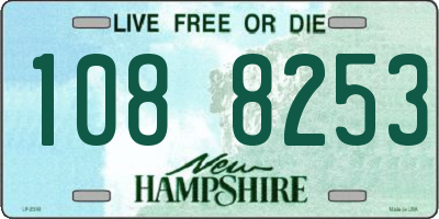 NH license plate 1088253
