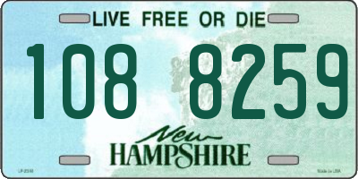 NH license plate 1088259