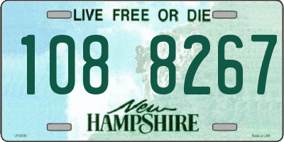 NH license plate 1088267