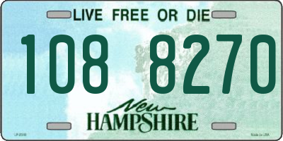 NH license plate 1088270