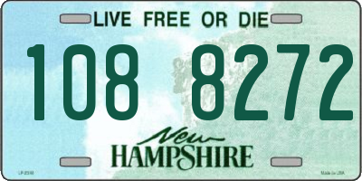 NH license plate 1088272