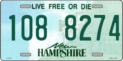NH license plate 1088274