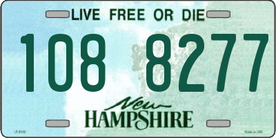 NH license plate 1088277