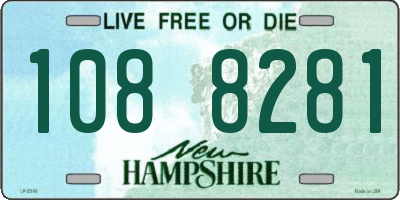 NH license plate 1088281
