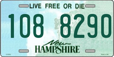 NH license plate 1088290
