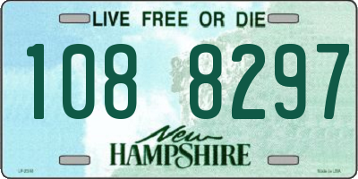 NH license plate 1088297
