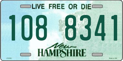 NH license plate 1088341