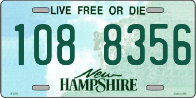 NH license plate 1088356