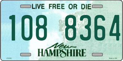 NH license plate 1088364
