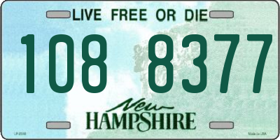NH license plate 1088377