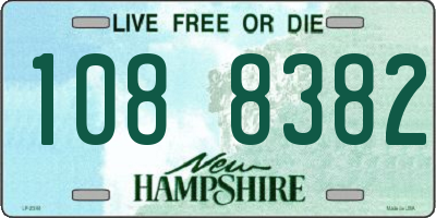 NH license plate 1088382